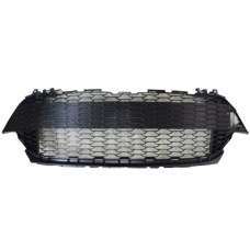FRONT BUMPER GRILLE CENTRE - NO SENSOR HOLES - BLACK