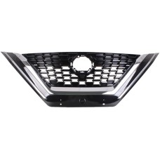 GRILLE - NO CAMERA HOLE - W/CHROME SURROUND