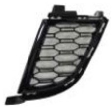 FRONT BUMPER GRILLE CENTRE - M SPORT - OUTER (GLOSS, BLACK) (LH)