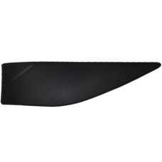FRONT BUMPER MOULDING - ABOVE BUMPER CORNER - BLACK (RH)