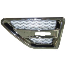FRONT WING MOULDING/GRILLE - SILVER (LH) FRONT WING MOULDING/GRILLE - SILVER (LH)