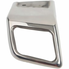 REAR BUMPER EXHAUST FRAME - ON LA009 - DYNAMIC - CHROME (LH)
