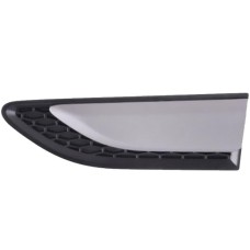 FRONT WING MOULDING/GRILLE - GREY (LH)