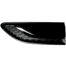 FRONT WING MOULDING/GRILLE - GLOSS BLACK (LH)