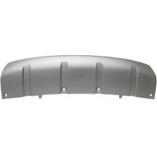 FRONT BUMPER SPOILER/SKID PLATE - CENTRE - SILVER