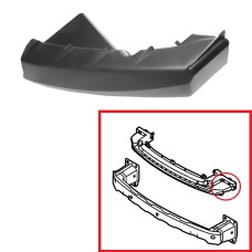 FRONT BRACKET - REINFORCEMENT BAR TO UPPER ABSORBER - PLASTIC (LH)