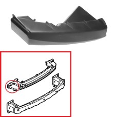 FRONT BRACKET - REINFORCEMENT BAR TO UPPER ABSORBER - PLASTIC (RH)