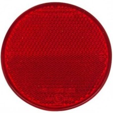 REAR BUMPER REFLECTOR - RED - ROUND (UNIVERSAL)