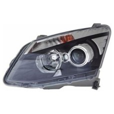 HEADLAMP - BLACK - MANUAL/ELECTRIC ADJUSTMENT (LH)