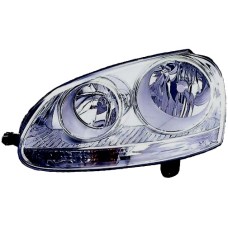 HEADLAMP - CHROME INNER - W/MOTOR (LH) HEADLAMP - CHROME INNER - W/MOTOR (LH)