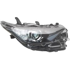 HEADLAMP - ALSO HYBRID - NO UPPER CHROME TRIM (HALOGEN, W/LED DRL) (RH)