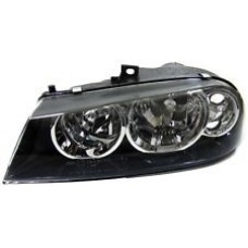 HEADLAMP - BLACK (HALOGEN) (LH)