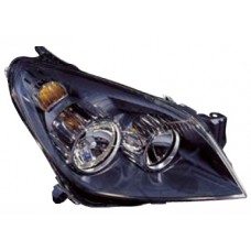 HEADLAMP - BLACK - W/MOTOR (RH)