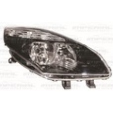 HEADLAMP - BLACK INNER (HALOGEN) (RH)