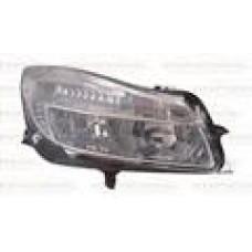 HEADLAMP - CHROME - W/MOTOR (HALOGEN) (RH)