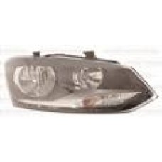 HEADLAMP - TWIN REFLECTOR - W/CHROME STRIP (HELLA TYPE) (RH)