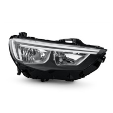 HEADLAMP - CHROME FRAME (HALOGEN, W/LED DRL) (RH)