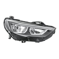 HEADLAMP - BLACK FRAME (HALOGEN, W/LED DRL) (RH)