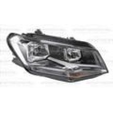 HEADLAMP - BLACK SURROUND (HALOGEN) (RH)