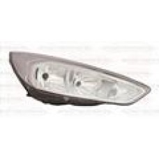HEADLAMP - STYLE/ZETEC - CHROME (HALOGEN - H7 + H15) (RH)