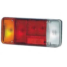 REAR LAMP LENS - PICKUP (RED/AMBER/CLEAR) (LH)