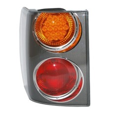 REAR LAMP - RED/AMBER - SILVER BEZEL (LH) REAR LAMP - RED/AMBER - SILVER BEZEL (LH)