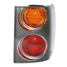 REAR LAMP - RED/AMBER - SILVER BEZEL (RH) REAR LAMP - RED/AMBER - SILVER BEZEL (RH)