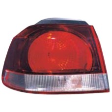REAR BOOT LAMP - TINTED RED/CLEAR - HELLA DESIGN (NOT LED) (RH)