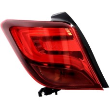 REAR LAMP - WING MOUNTED - CLEAR/RED - SALOON/HB (LH)