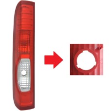 REAR LAMP - 3 NOTCHES ON BULB HOLDER (LH)