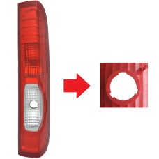 REAR LAMP - 3 NOTCHES ON BULB HOLDER (RH)
