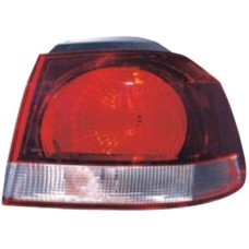 REAR WING LAMP - TINTED RED/CLEAR - HELLA DESIGN (HALOGEN) (RH)