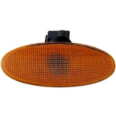 WING REPEATER LAMP - AMBER - LARGE OVAL (UNIVERSAL)