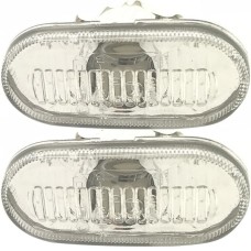 WING REPEATER LAMP SET - CRYSTAL CLEAR - OBLONG (UNSIDED) (2 PCS)