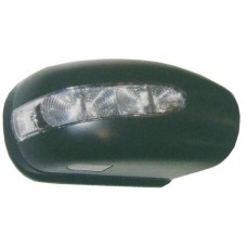 MIRROR COVER - W/INDICATOR - MATT BLACK (RH)