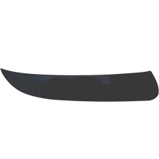 REAR BUMPER SPOILER SIDE - AMG - PRIMED (LH)