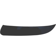 REAR BUMPER SPOILER SIDE - AMG - PRIMED (RH)