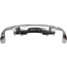 REAR BUMPER SPOILER - CHROME