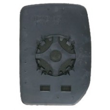 MIRROR GLASS - UPPER - NOT HEATED - FITS MANUAL (RH)