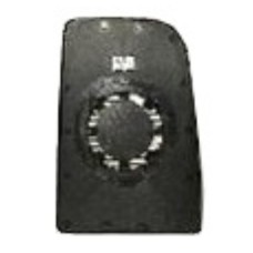 MIRROR GLASS - UPPER - ROUND BACK - NOT HEATED (LH)