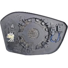 MIRROR GLASS - HEATED - W/BLIND SPOT INDICATOR (LH)