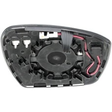 MIRROR GLASS - HEATED - W/BLIND SPOT INDICATOR (LH)