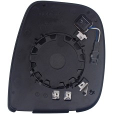 MIRROR GLASS - HEATED - W/BLIND SPOT INDICATOR (LH)