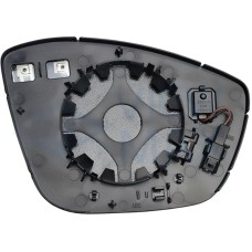 MIRROR GLASS - HEATED - W/BLIND SPOT INDICATOR (LH)