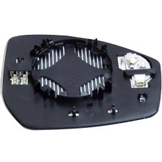 MIRROR GLASS - HEATED - W/BLIND SPOT INDICATOR (LH)