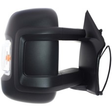 DOOR MIRROR - MEDIUM ARM - ELEC/HTD/IND - BLACK (RH)