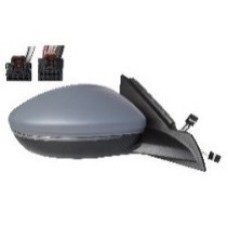 DOOR MIRROR - ELECTRIC/HTD/IND/POWER FOLD/KERB LAMP - PRIMED (RH)