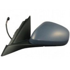 DOOR MIRROR - ELECTRIC/HEATED/POWER FOLD/BLUE GLASS - PRIMED (LH)