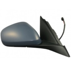 DOOR MIRROR - ELECTRIC/HEATED/POWER FOLD/BLUE GLASS - PRIMED (RH)