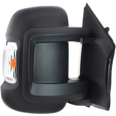 DOOR MIRROR - SHORT ARM - MANUAL/IND/TEMP SENSOR - BLACK (RH)